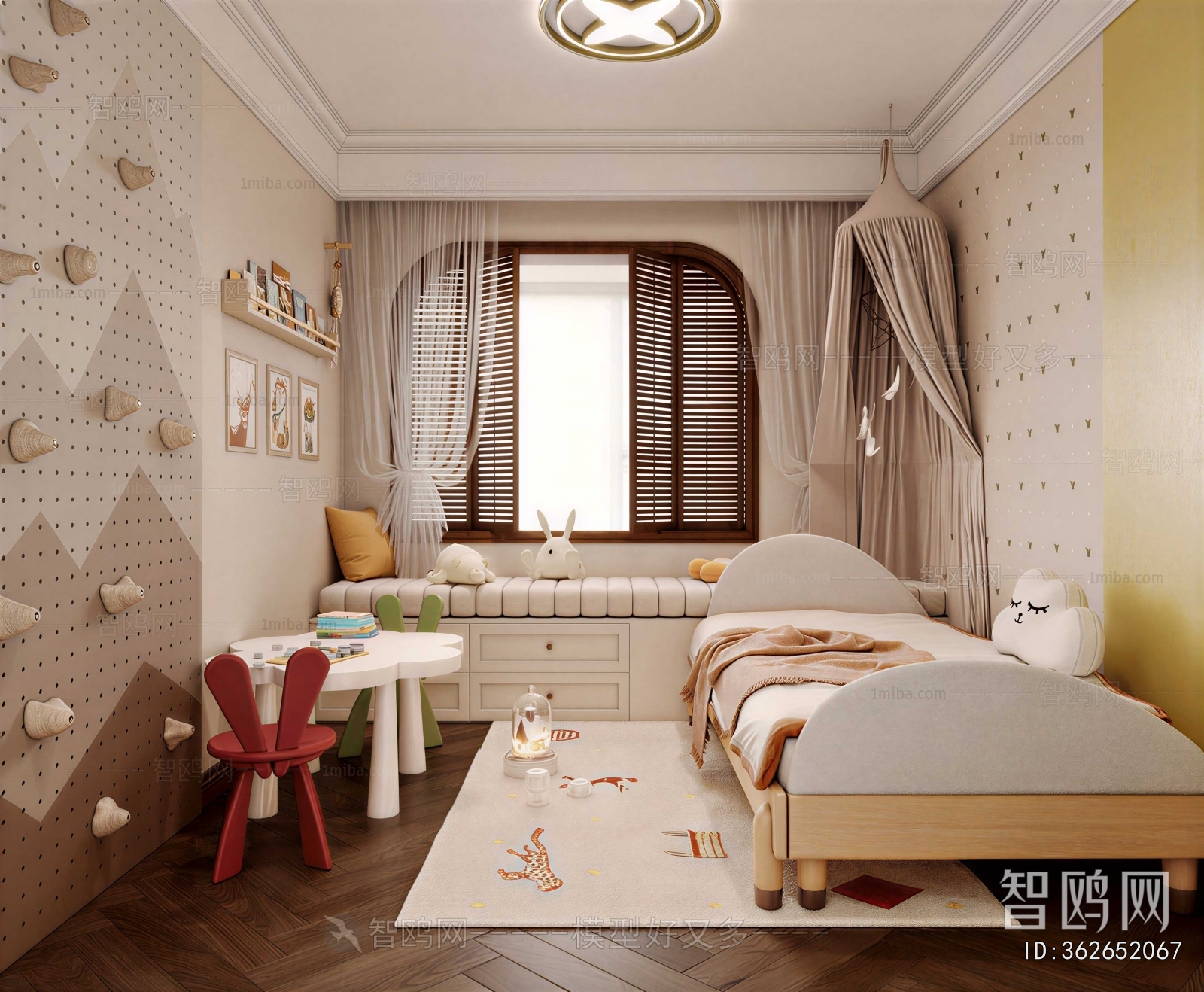 French Style Children's Room