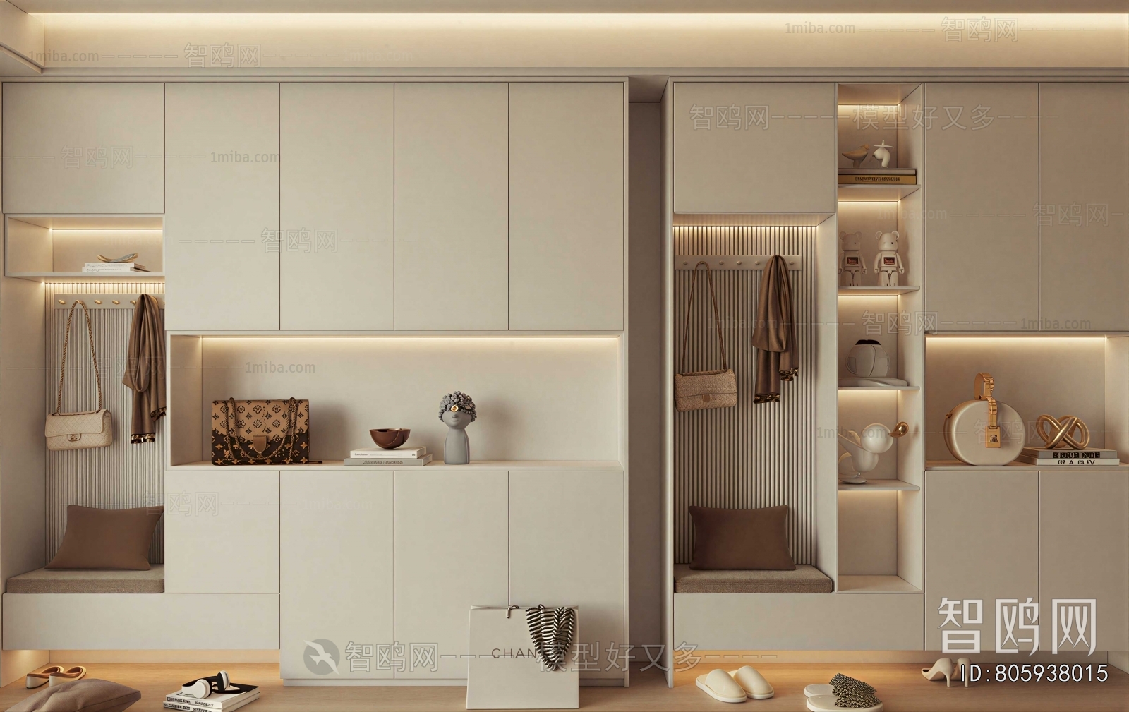 Modern Shoe Cabinet