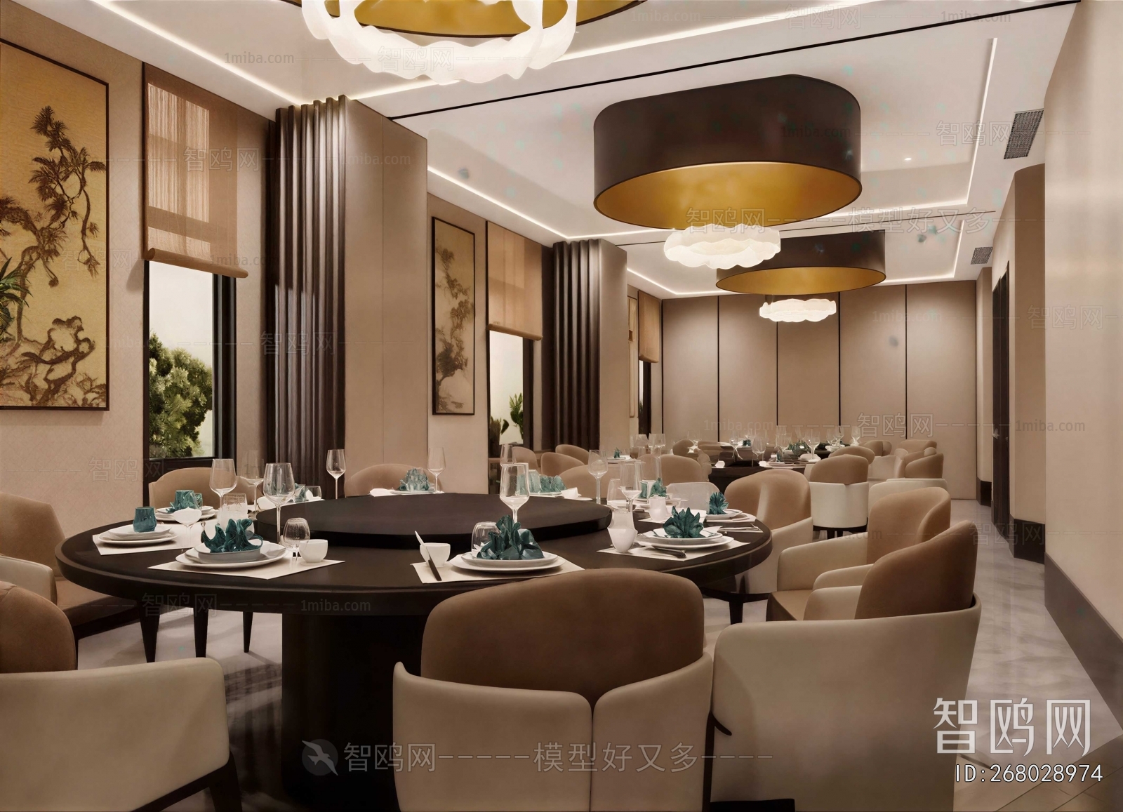 New Chinese Style Restaurant Box