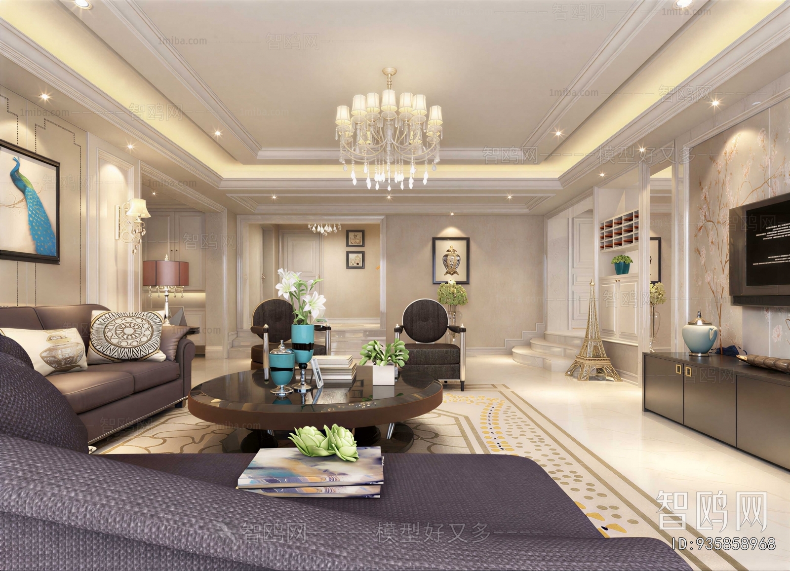 European Style A Living Room