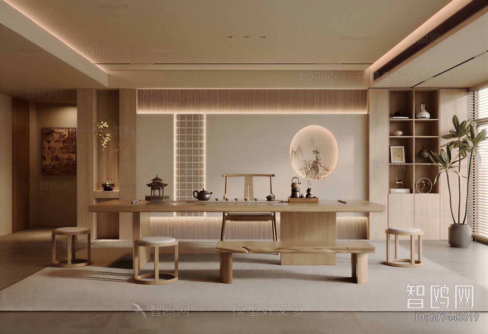 New Chinese Style Tea House