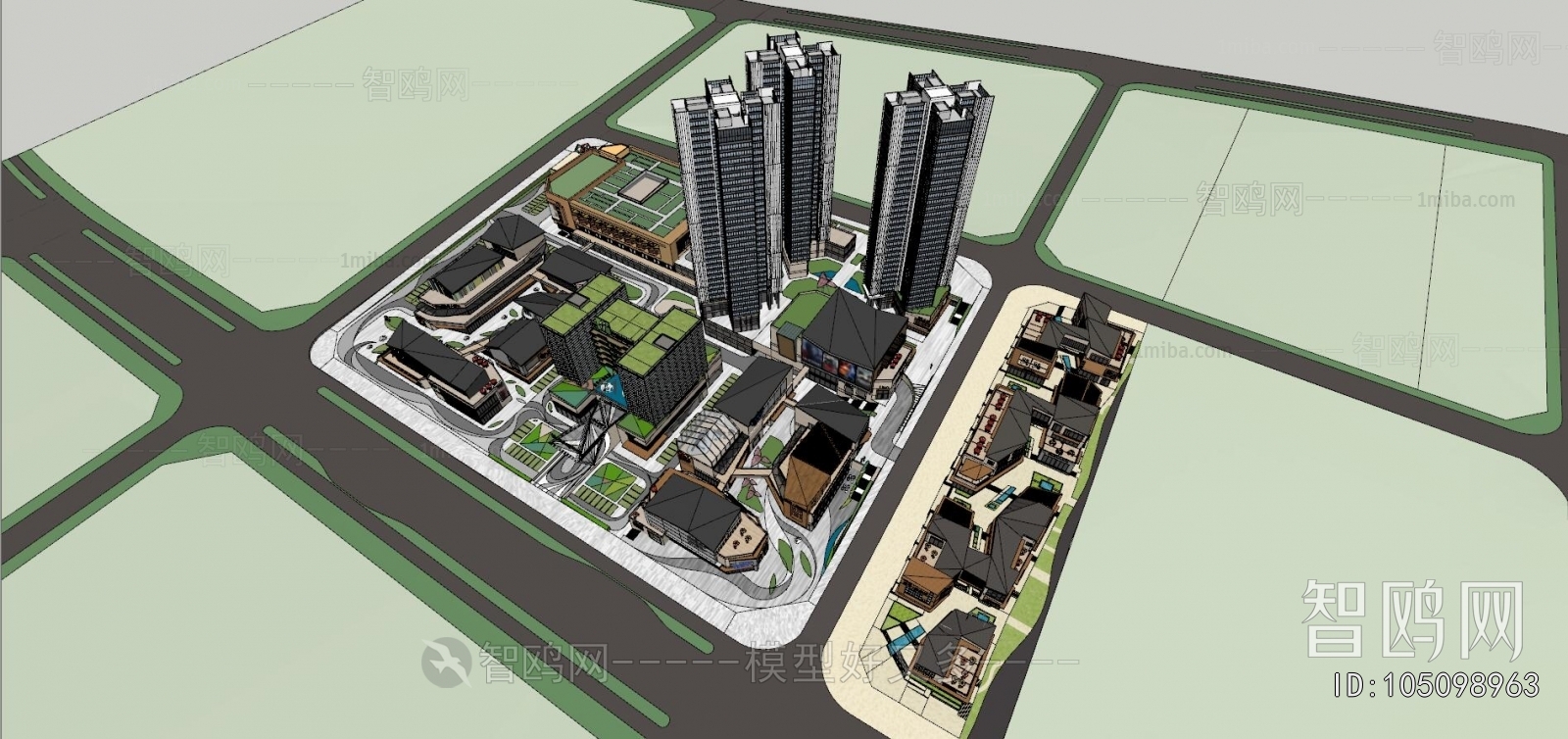 Modern Commercial Street