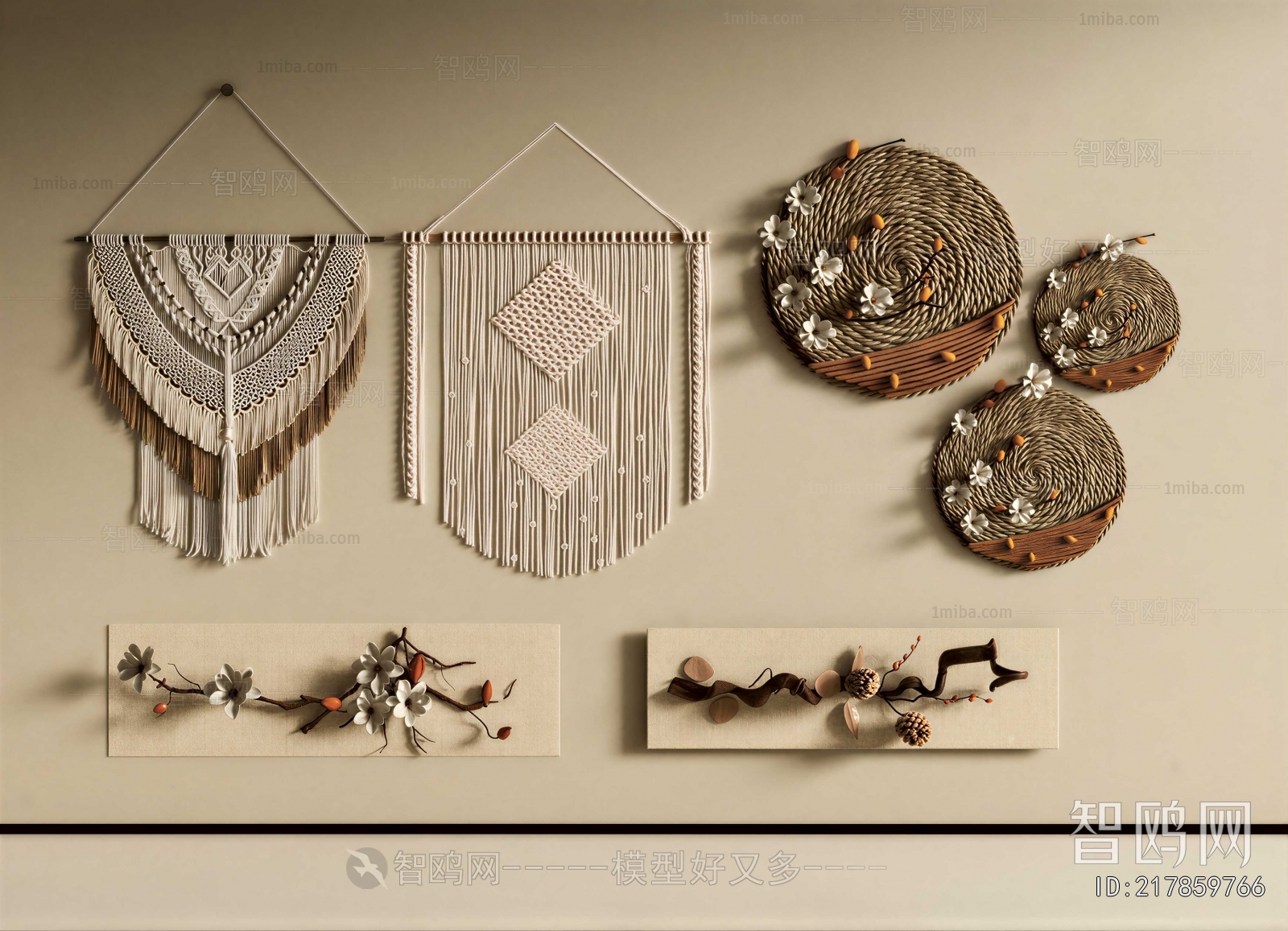 Wabi-sabi Style Wall Decoration