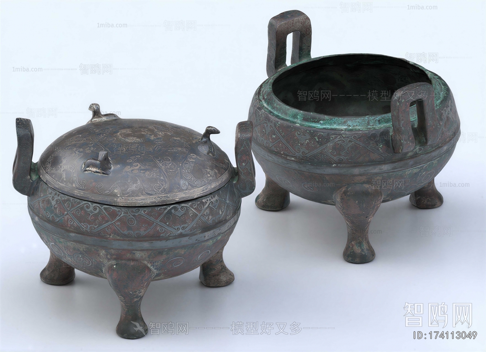 Chinese Style Decorative Set