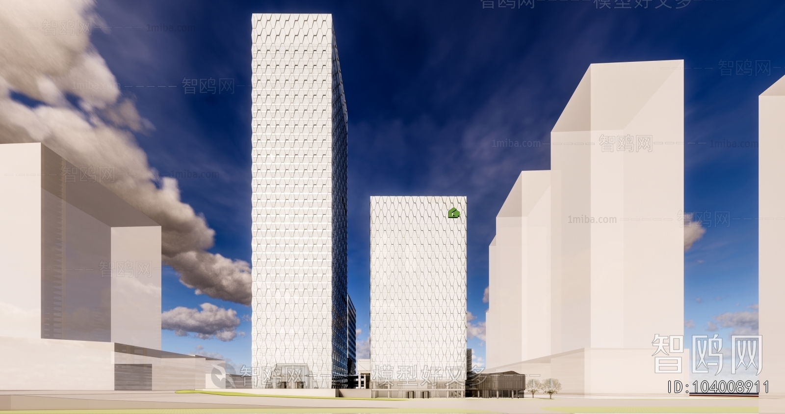 Modern Appearance Of Commercial Building