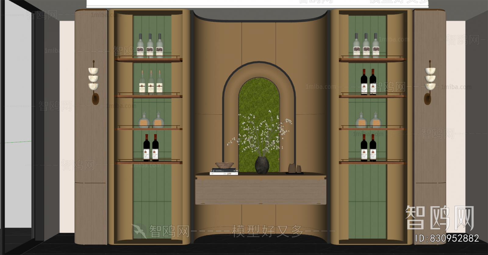 Modern Entrance Cabinet
