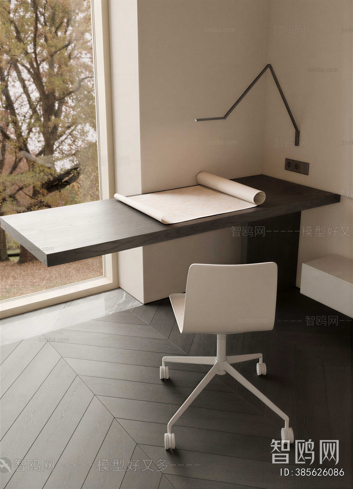 Modern Computer Desk And Chair