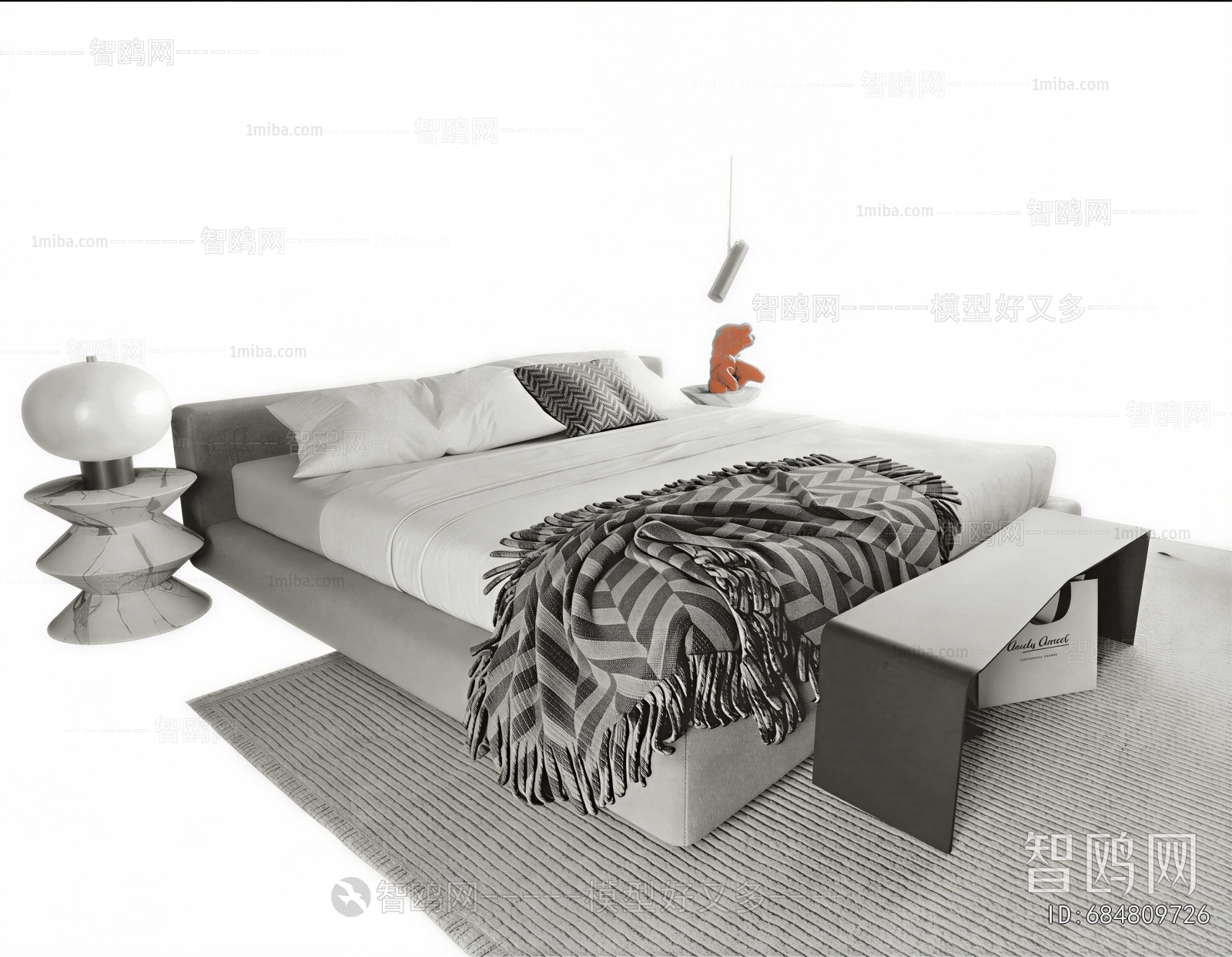Modern Double Bed