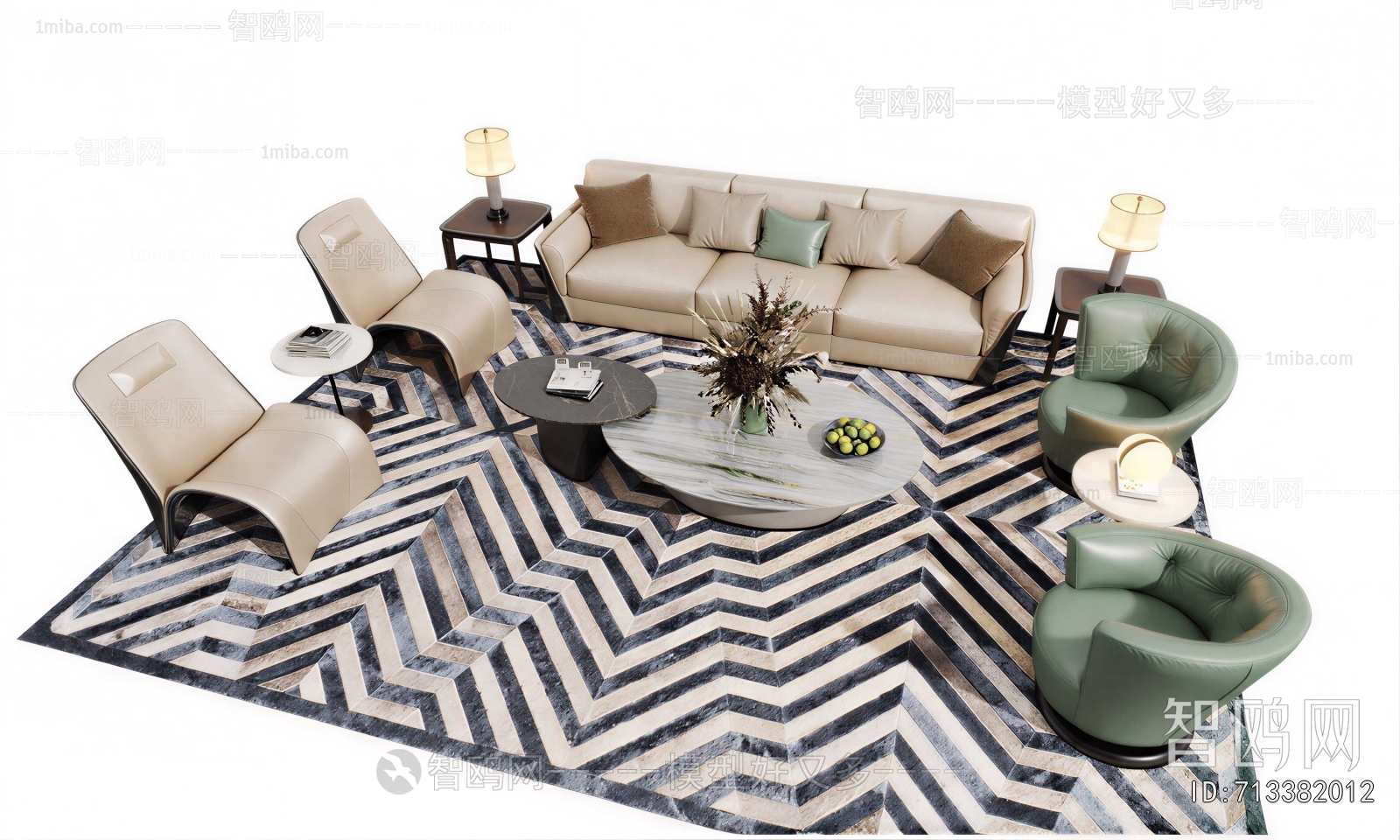 Modern Sofa Combination