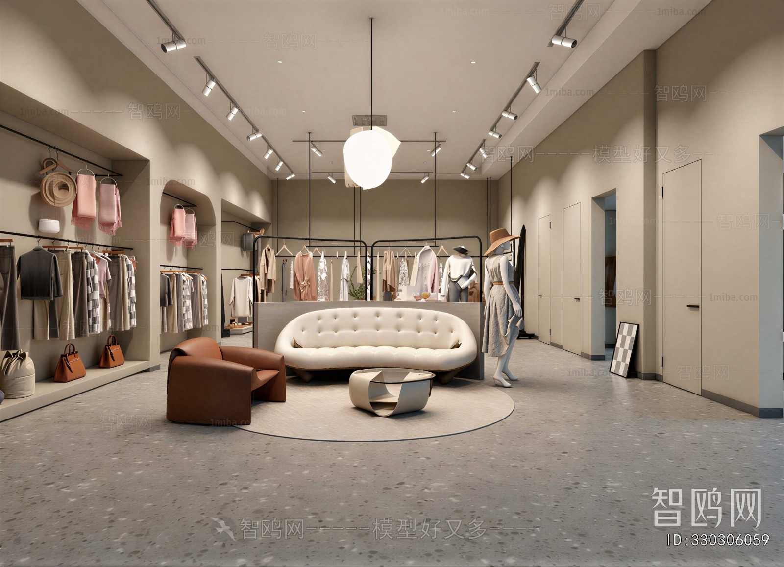Modern Clothing Store