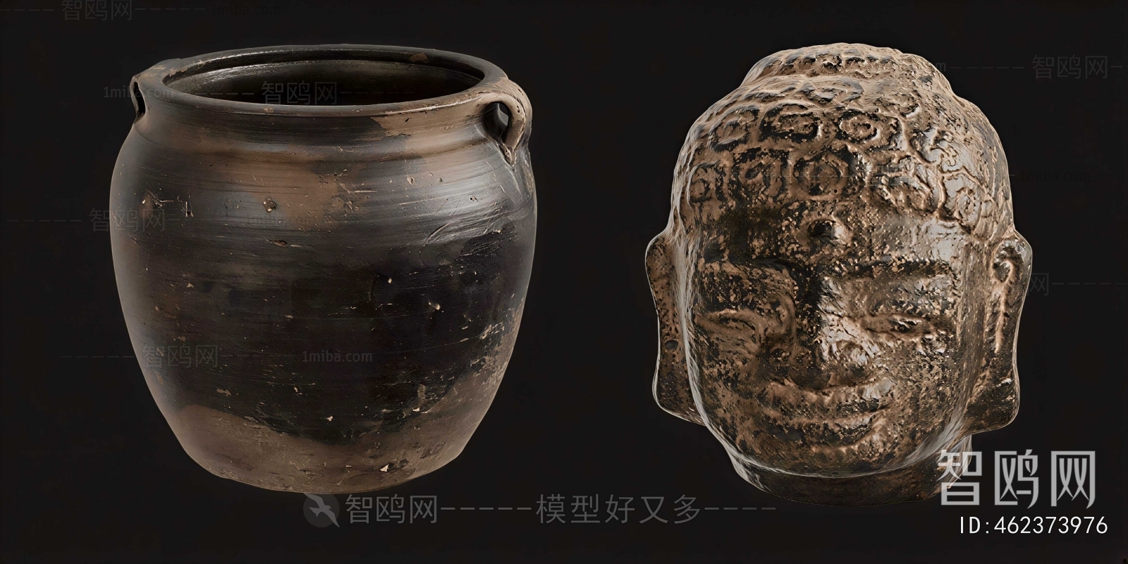 Wabi-sabi Style Sculpture