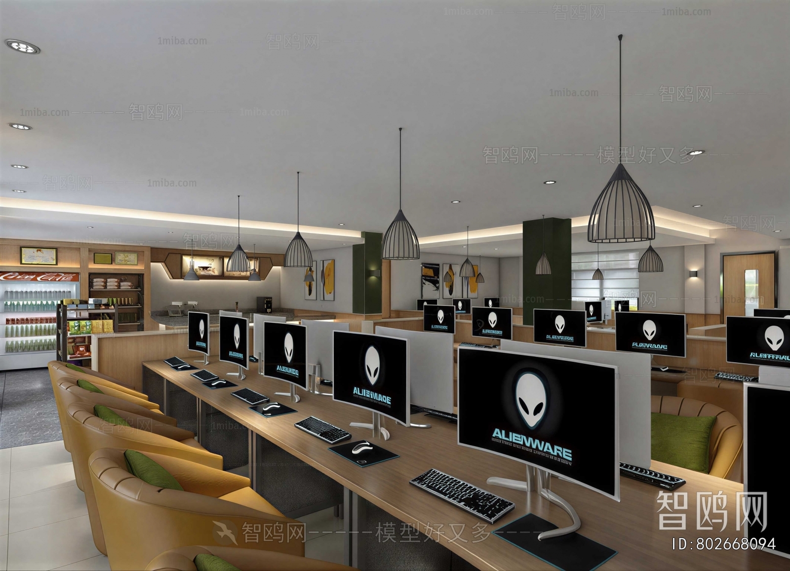 Modern Internet Cafe