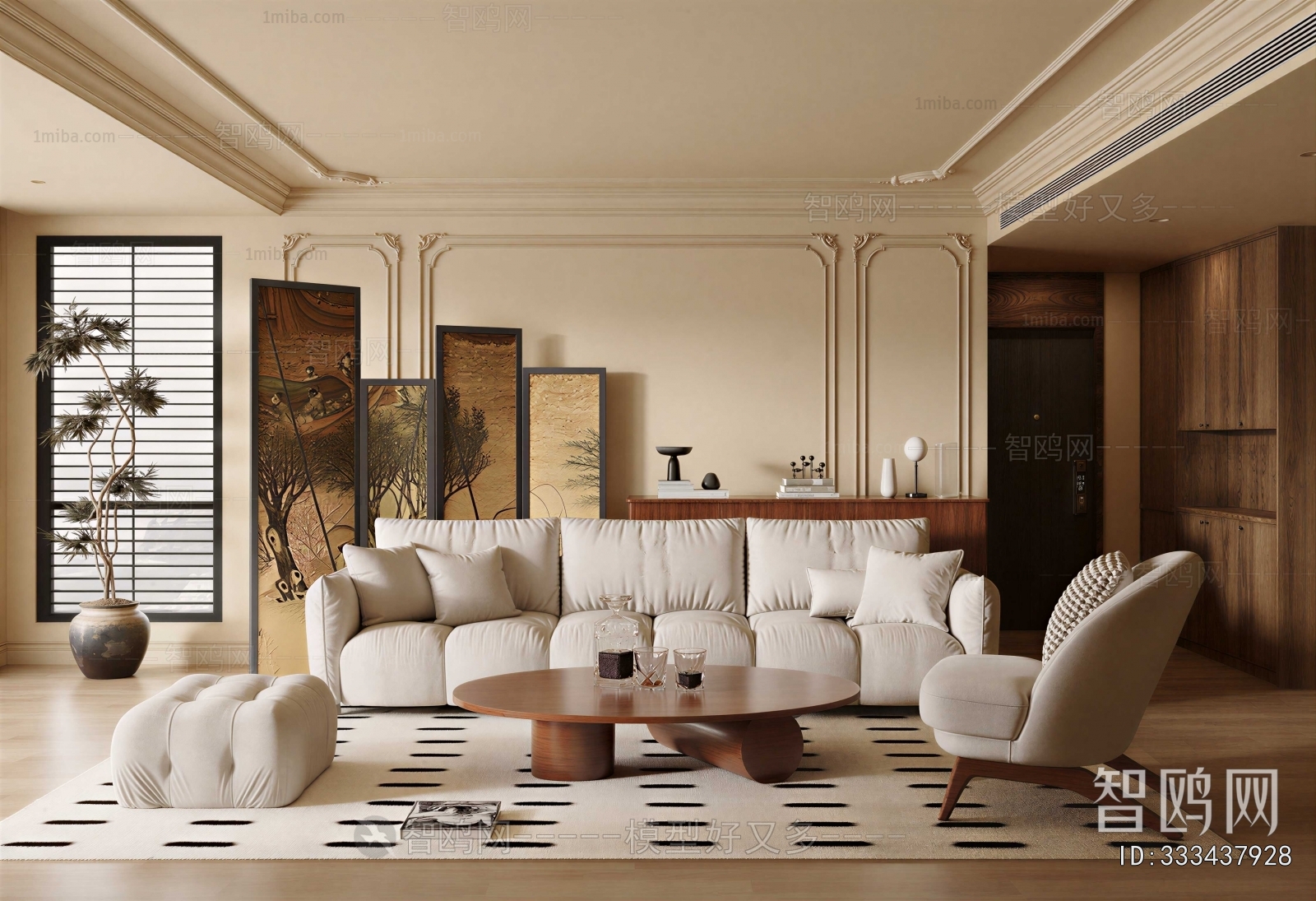 French Style A Living Room
