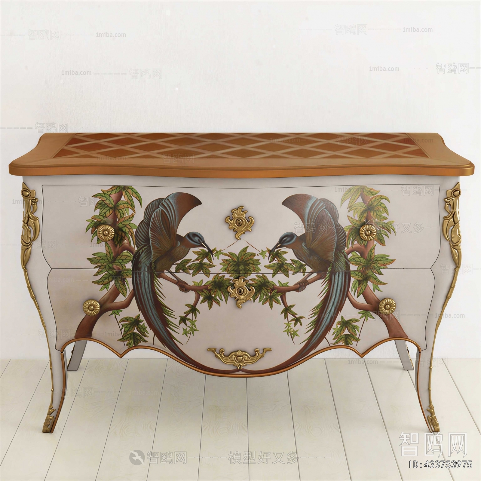 European Style Entrance Cabinet
