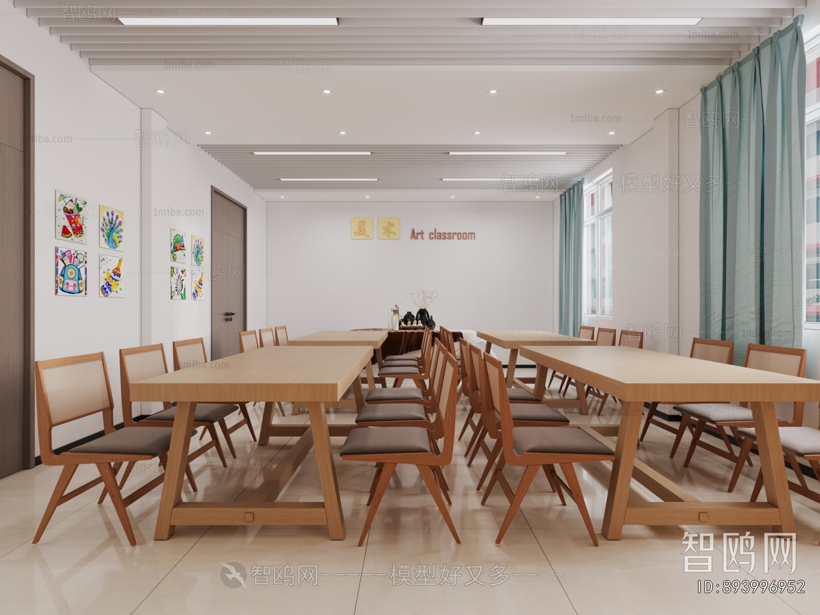 Modern Art Room