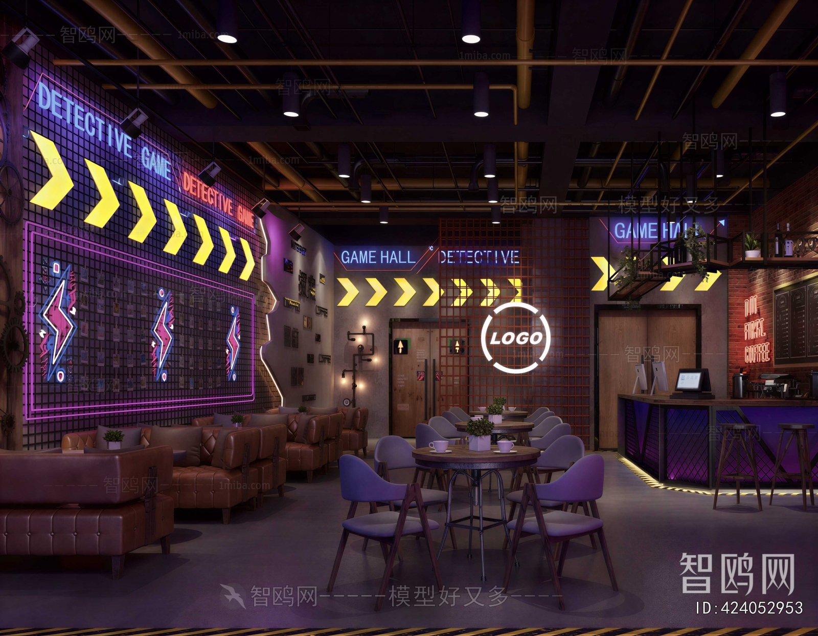 Industrial Style Cafe