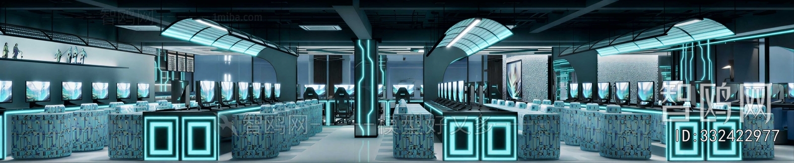 Modern Internet Cafe