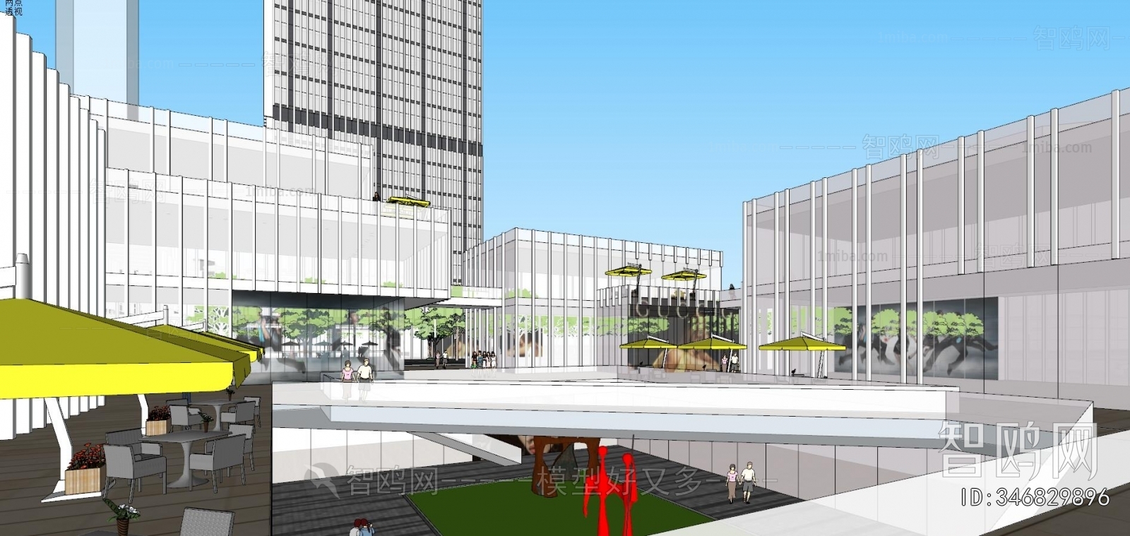 Modern Appearance Of Commercial Building