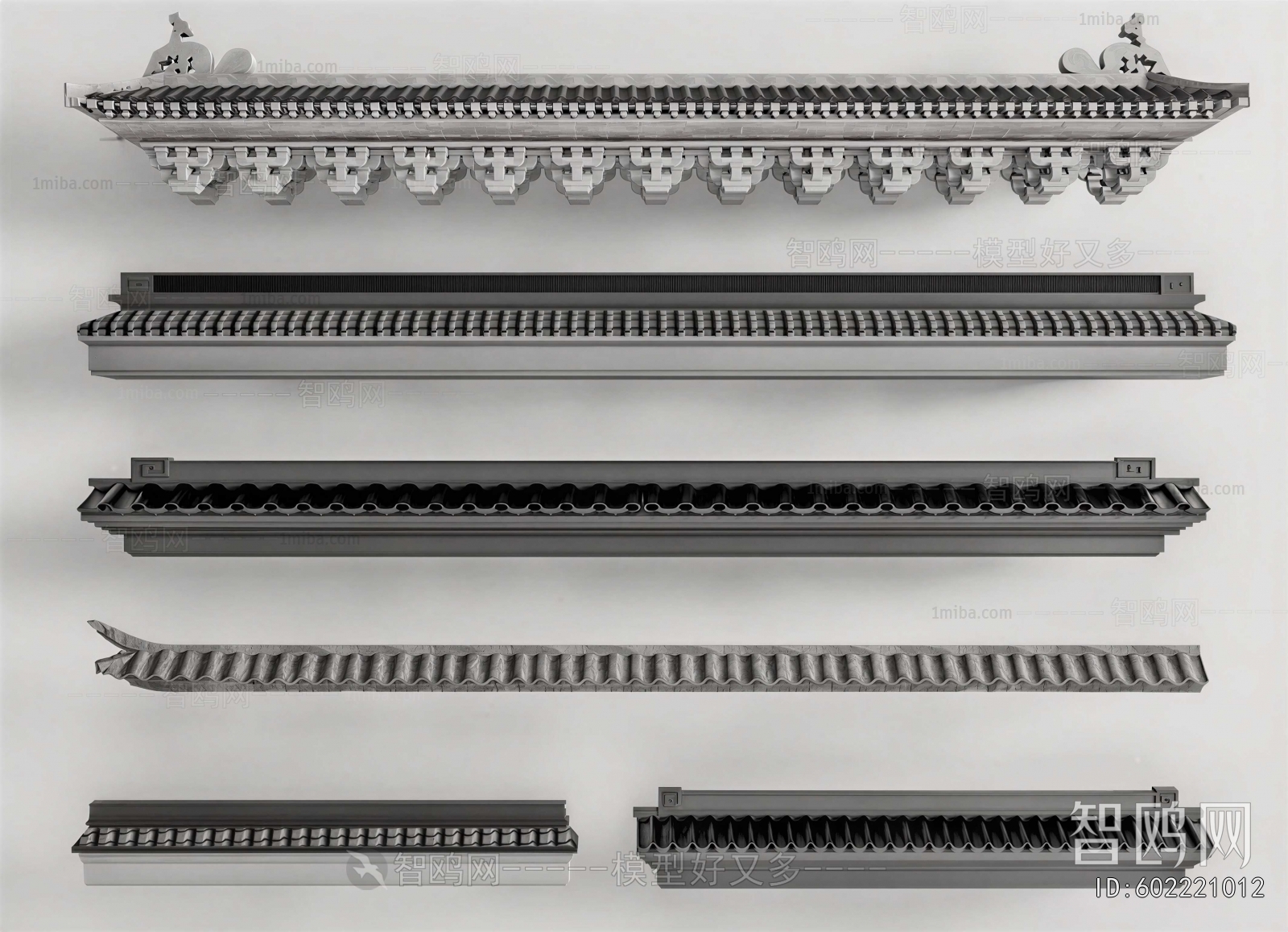 Chinese Style Building Component