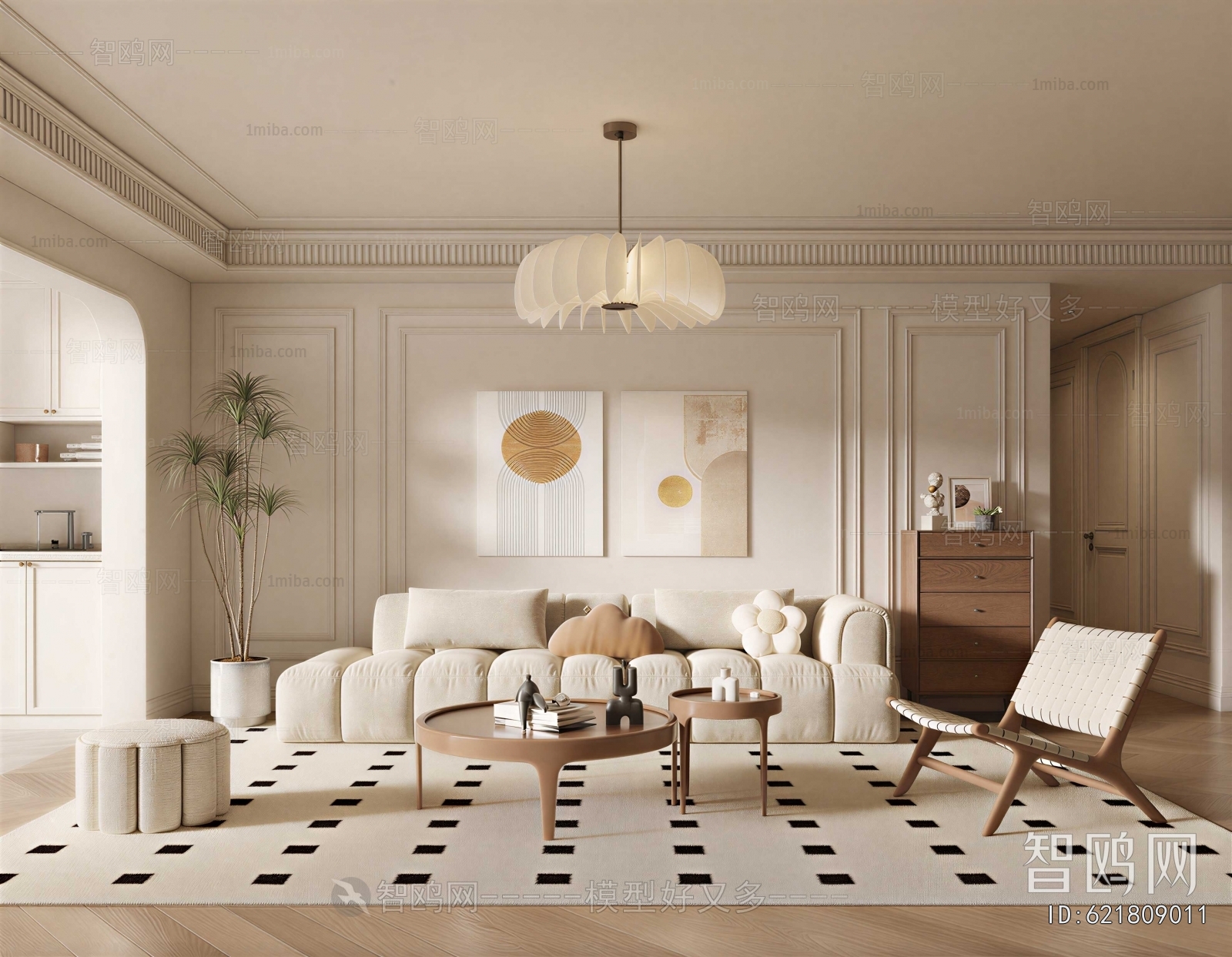 French Style A Living Room