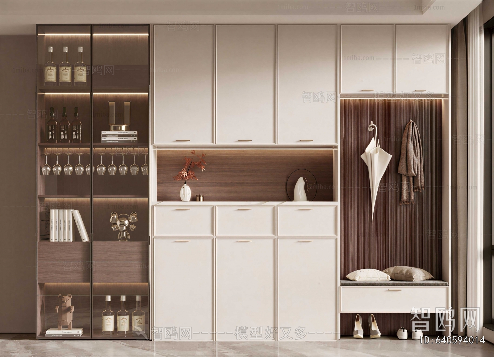 Modern Shoe Cabinet