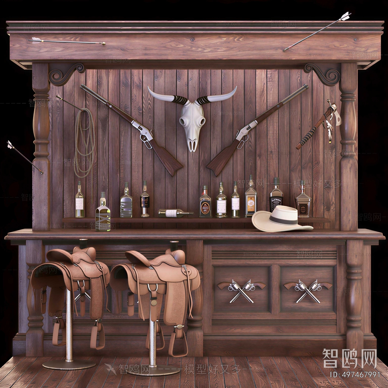 Modern Counter Bar