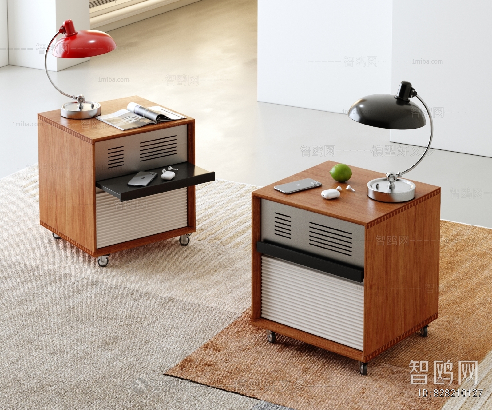 Modern Bedside Cupboard