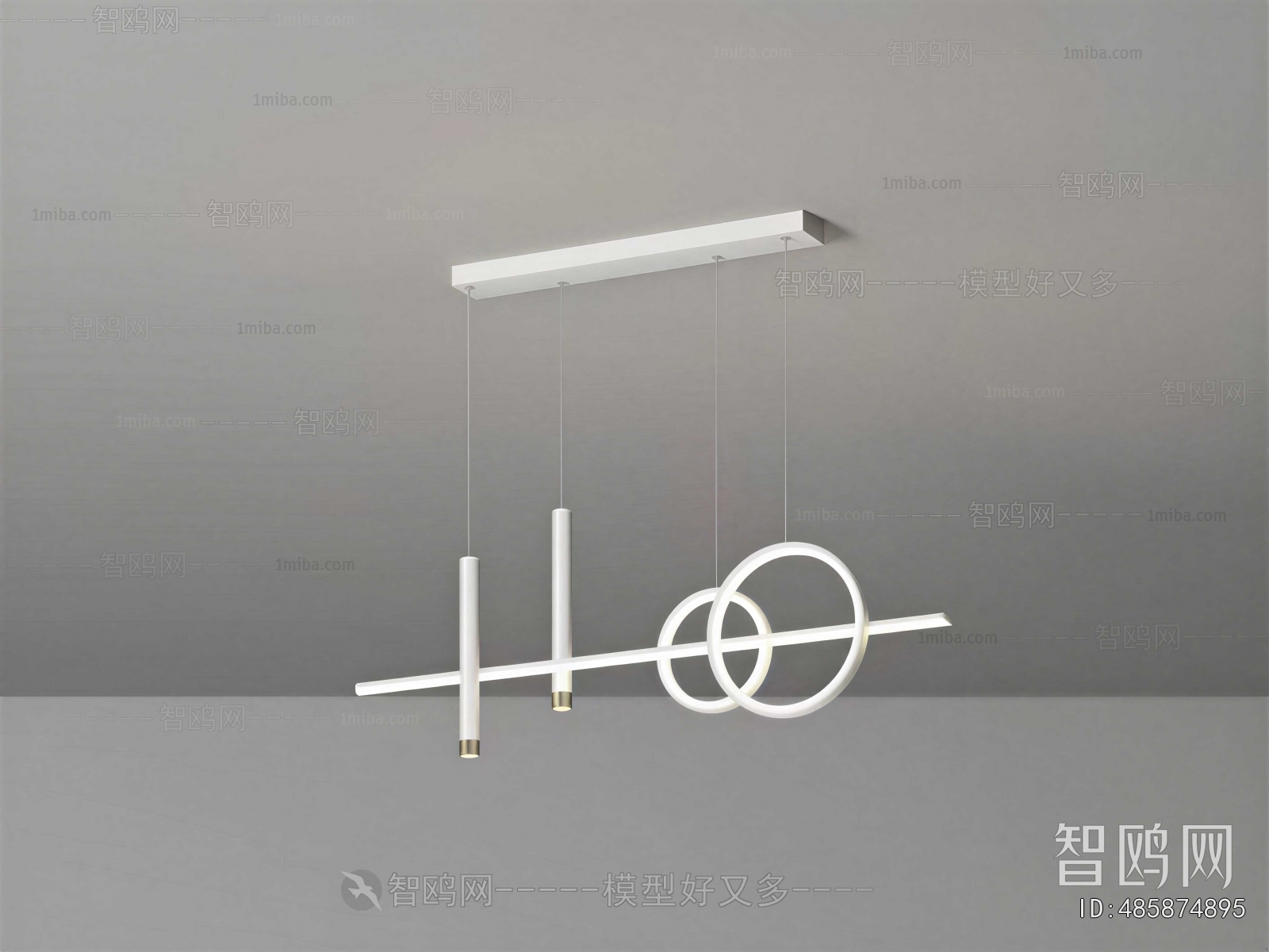 Modern Long Chandelier