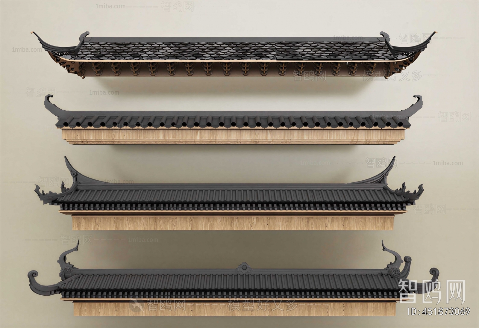 Chinese Style Building Component