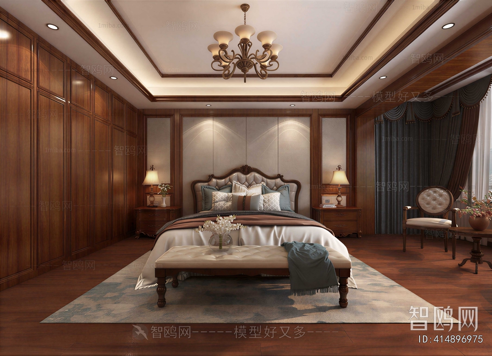 European Style Bedroom