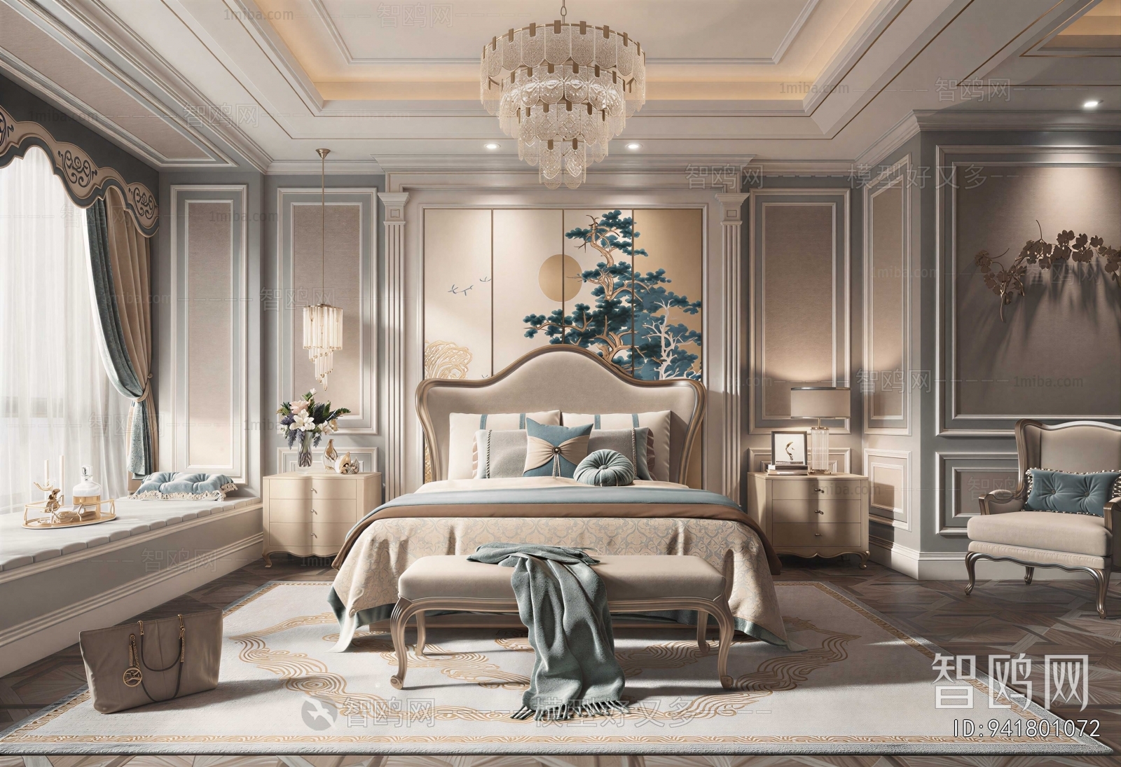 French Style Bedroom