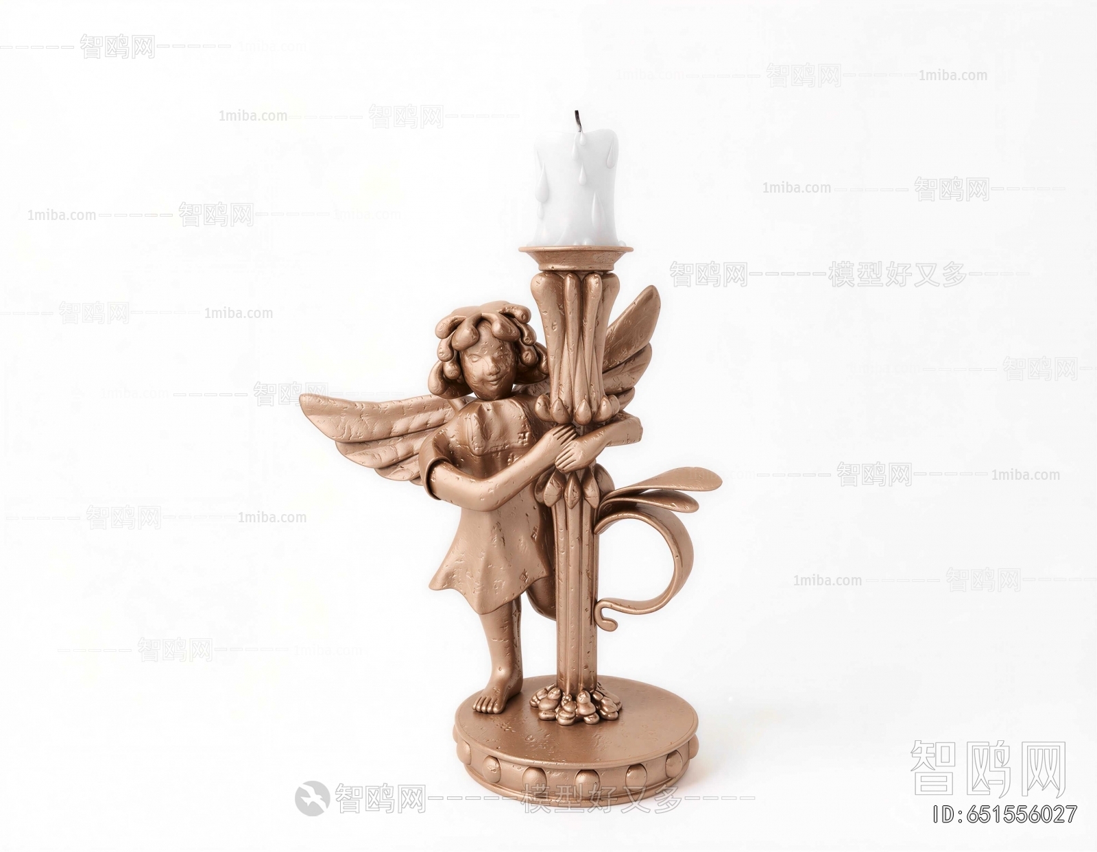 Retro Style Candles/Candlesticks