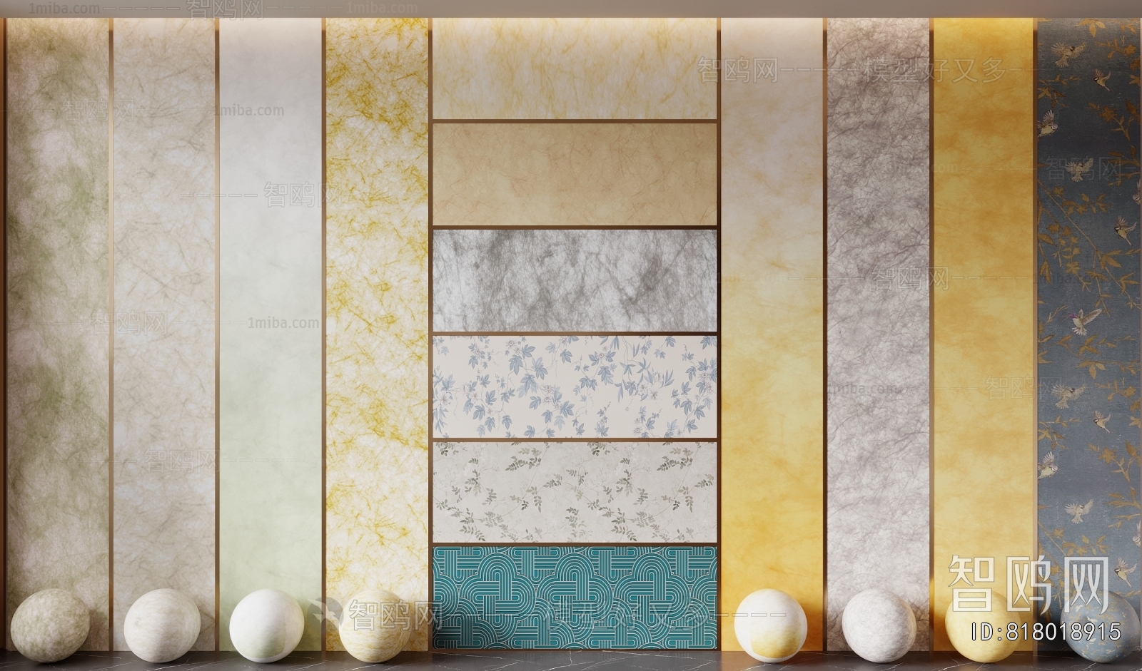 New Chinese Style Wall/floor/ceiling