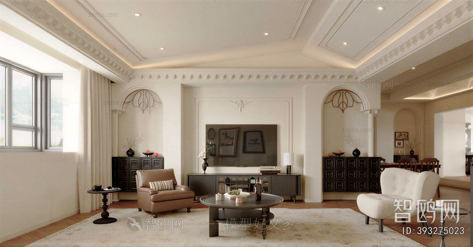 French Style A Living Room