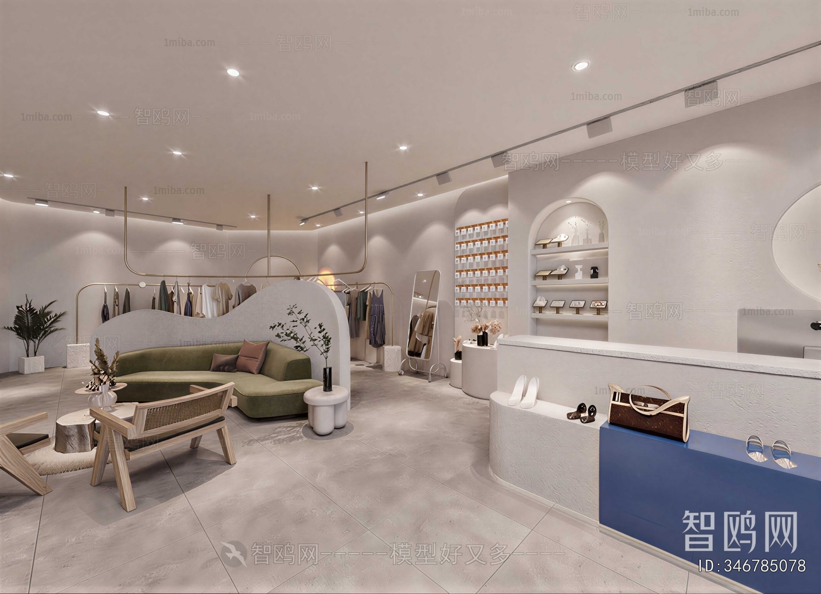 Modern Clothing Store