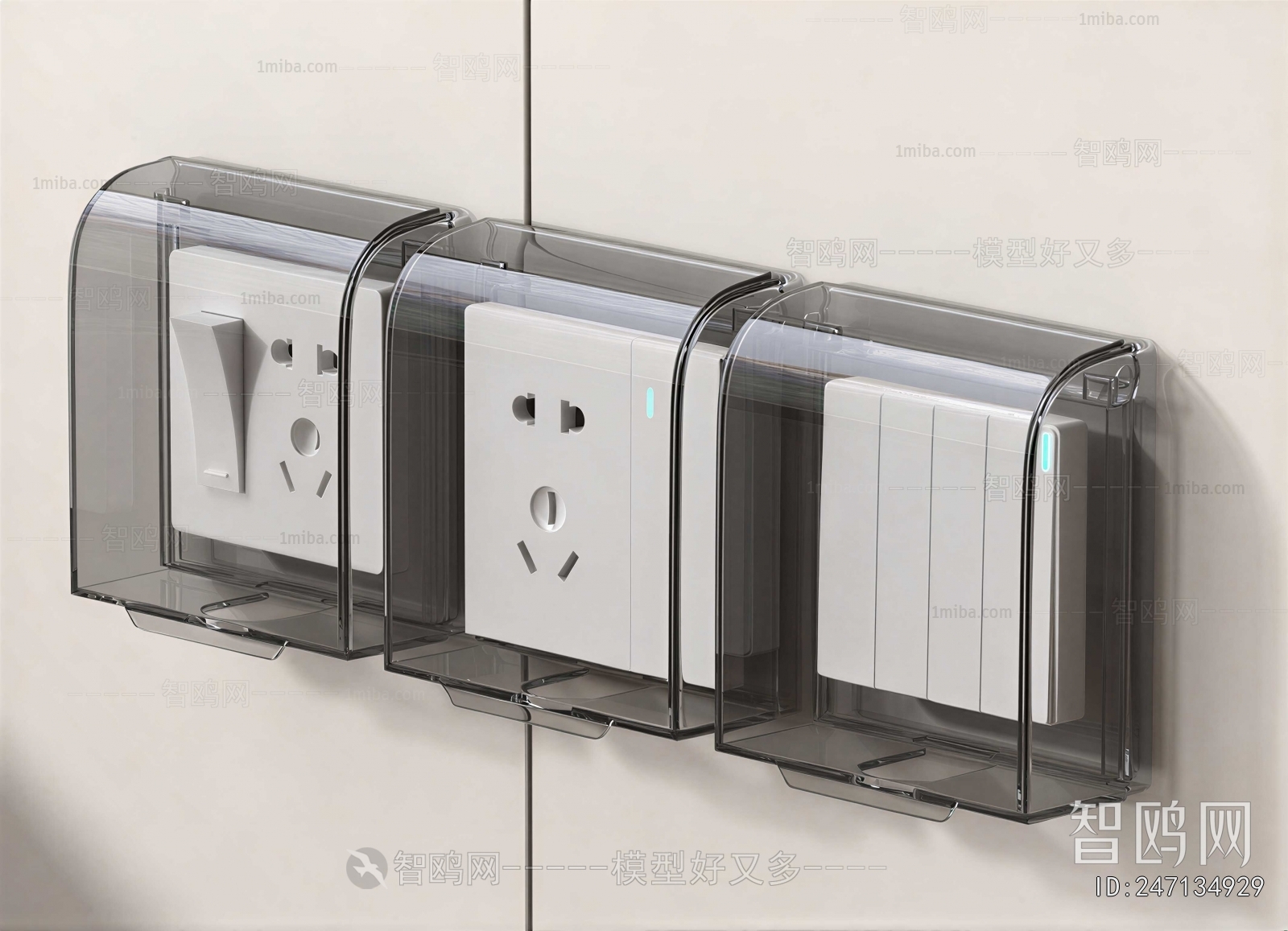 Modern Switch Socket Panel