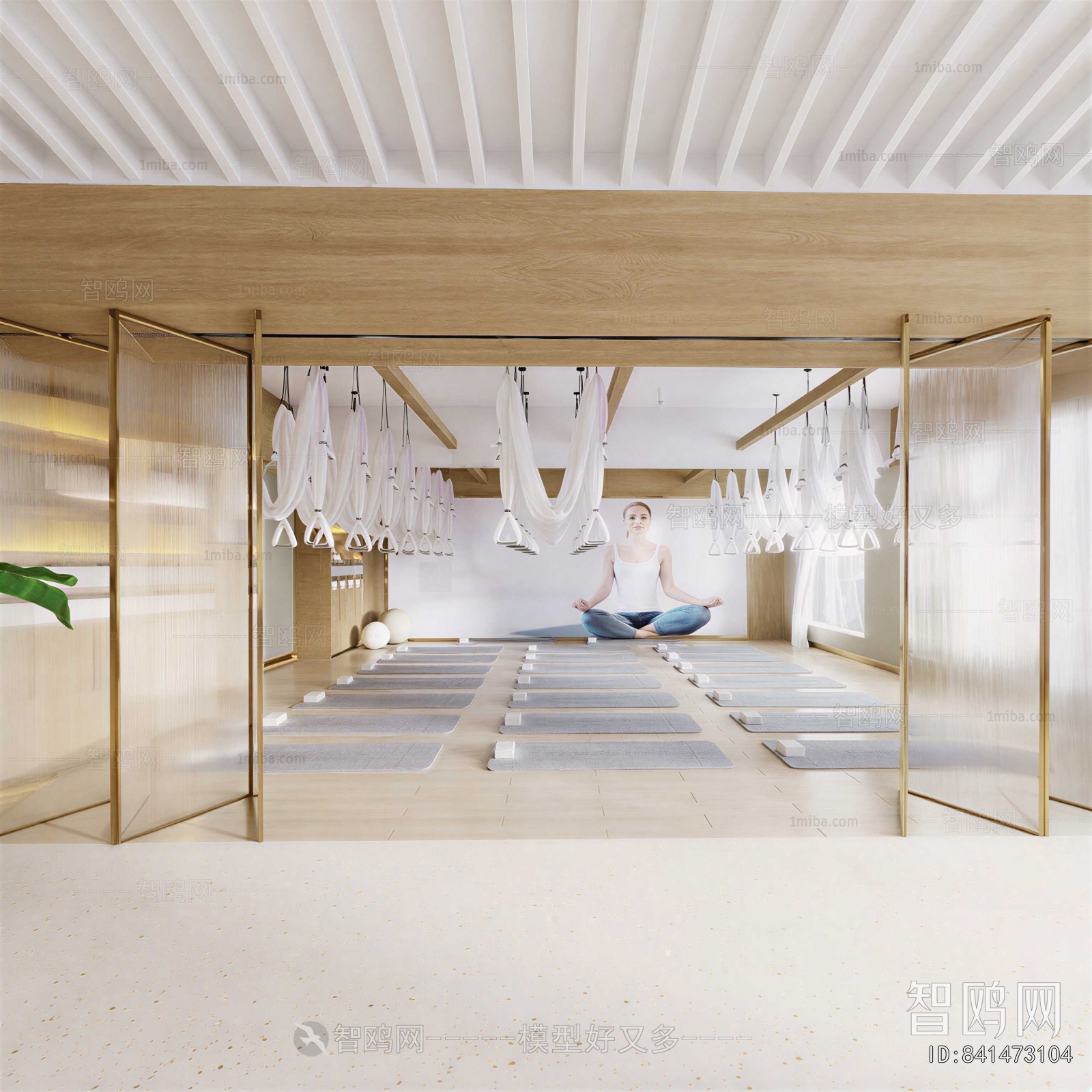 Modern Yoga Room
