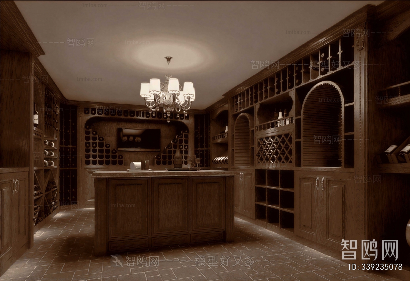 American Style Wine Cellar/Wine Tasting Room