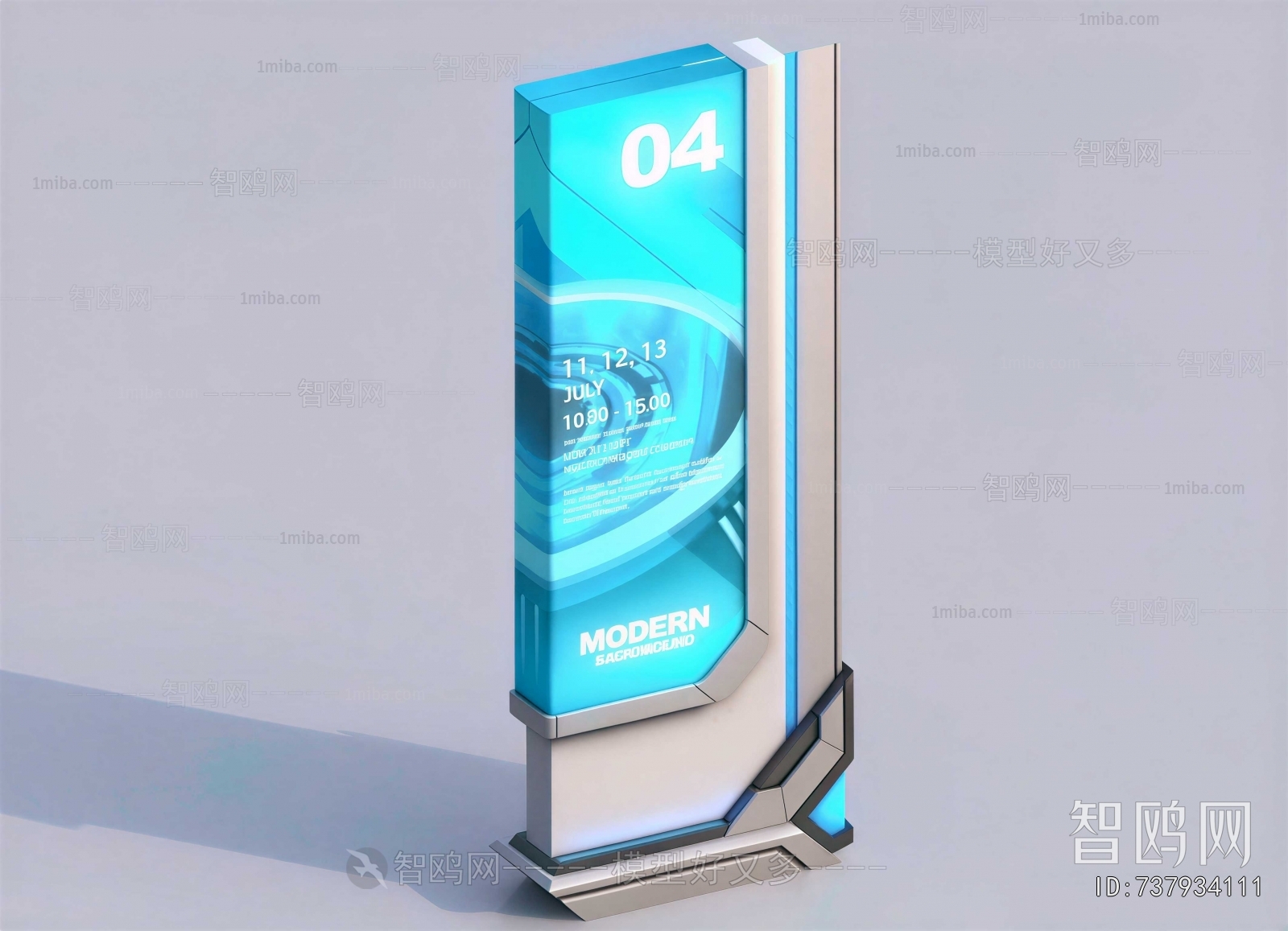 Modern Guide Board/bulletin Board