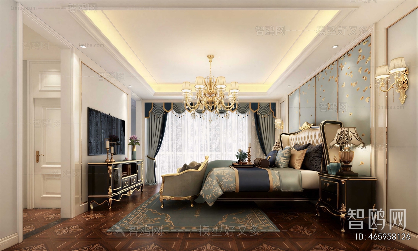 European Style Bedroom