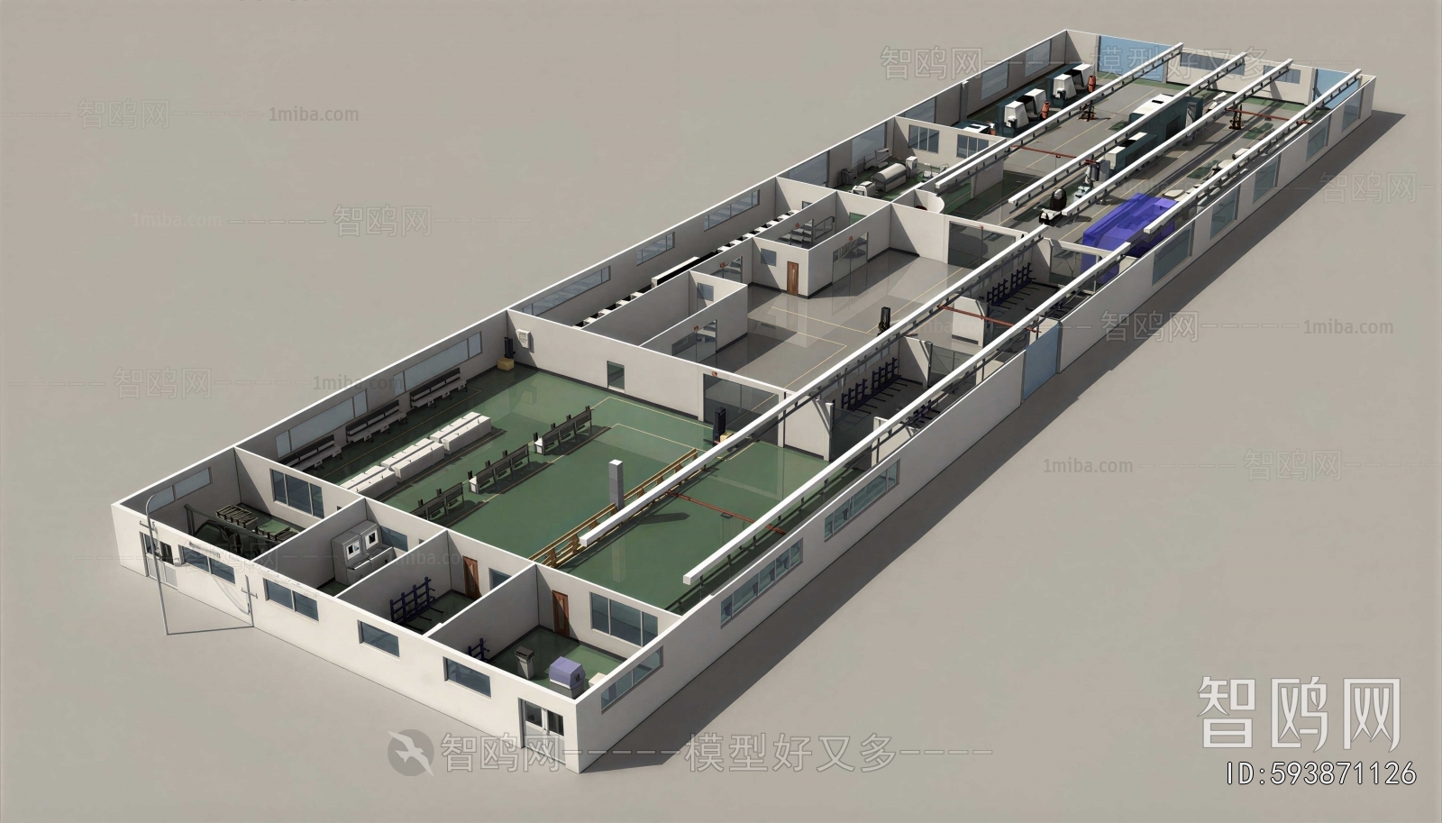 Modern Factory Floor/warehouse
