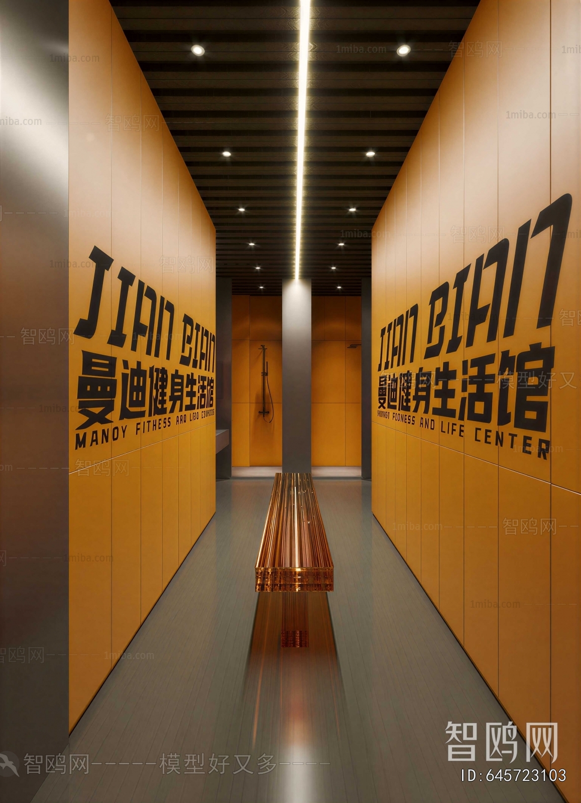 Modern Changing Room