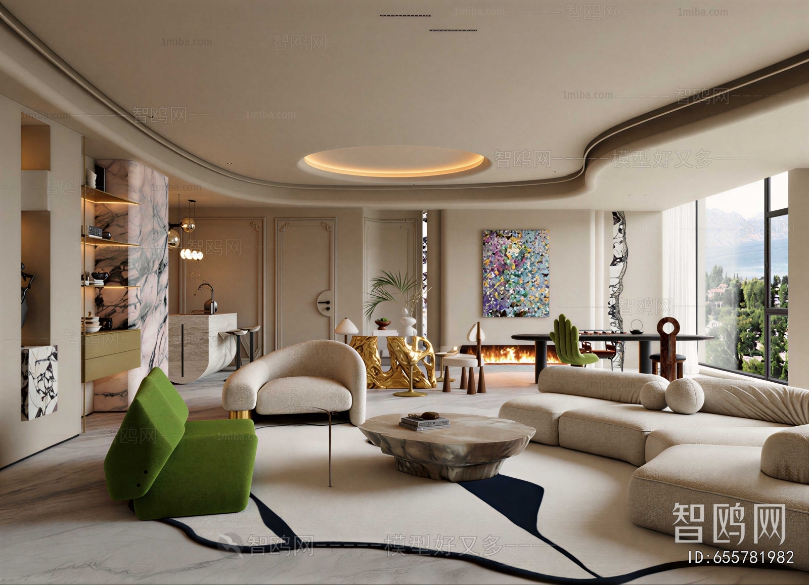 Modern A Living Room