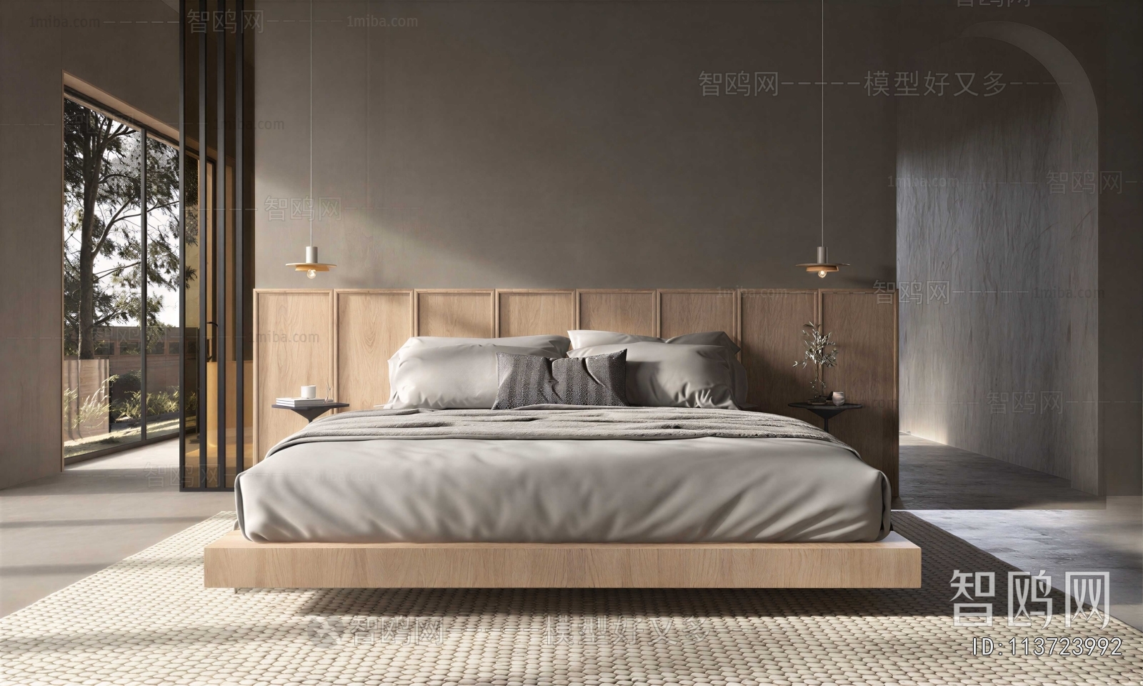 Modern Double Bed