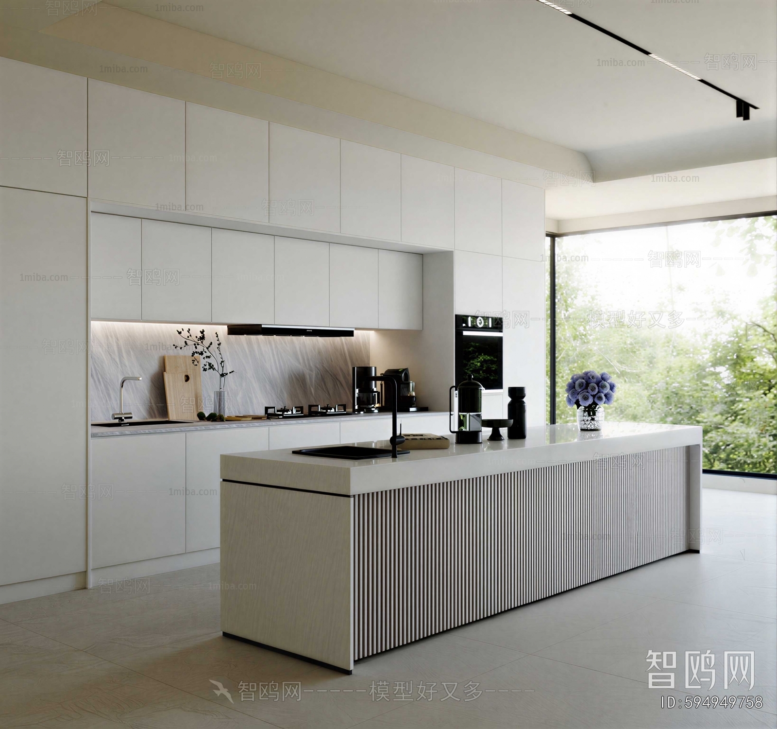 Modern Open Kitchen
