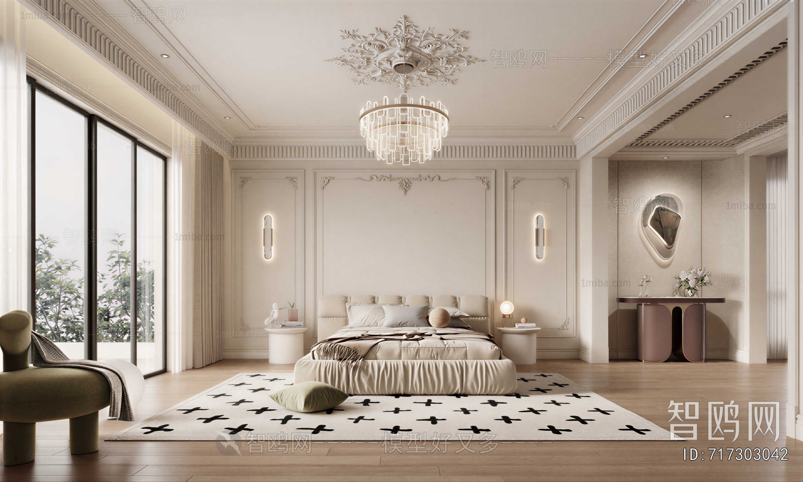 French Style Bedroom