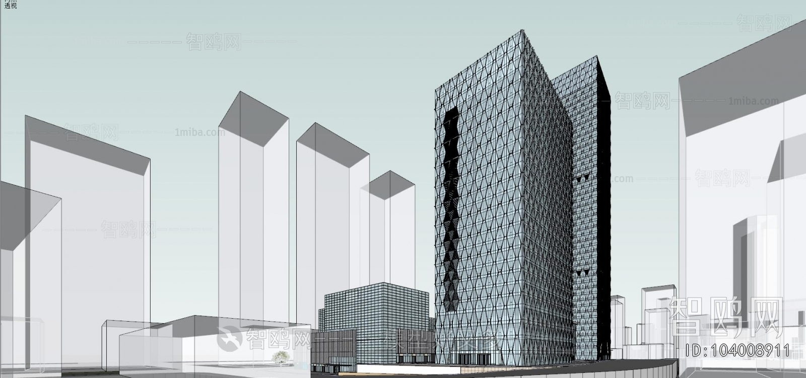 Modern Appearance Of Commercial Building