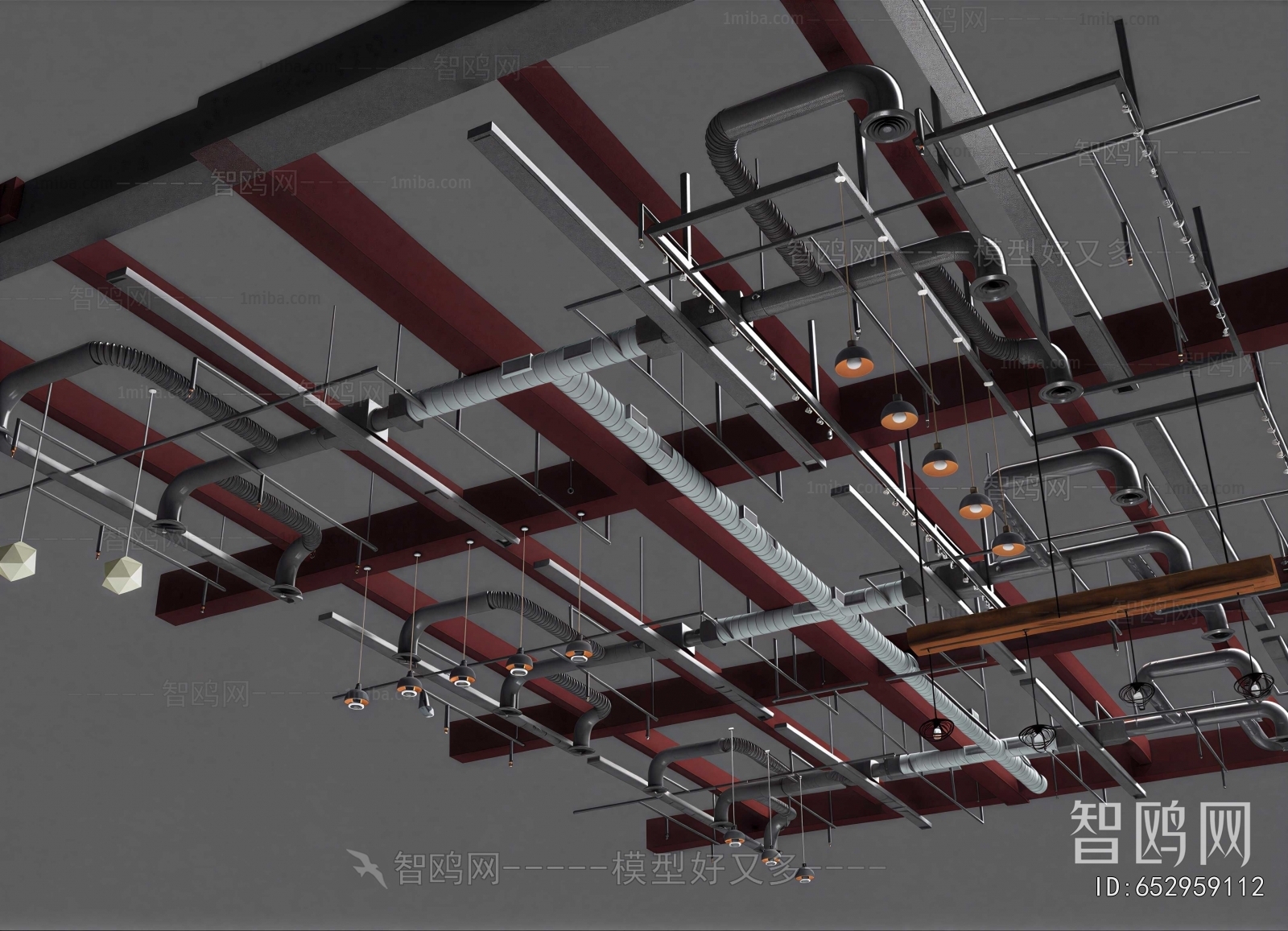 Industrial Style Suspended Ceiling