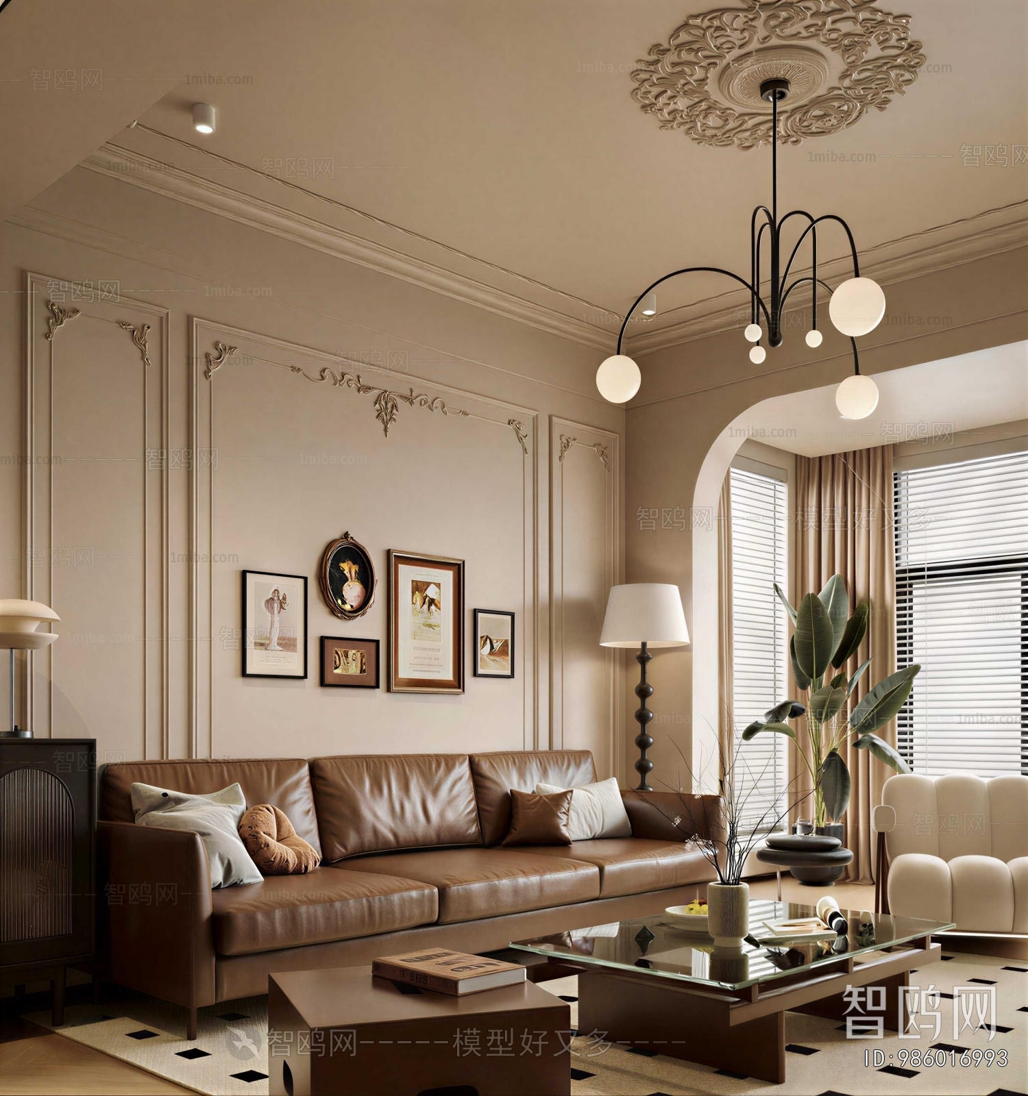 French Style A Living Room