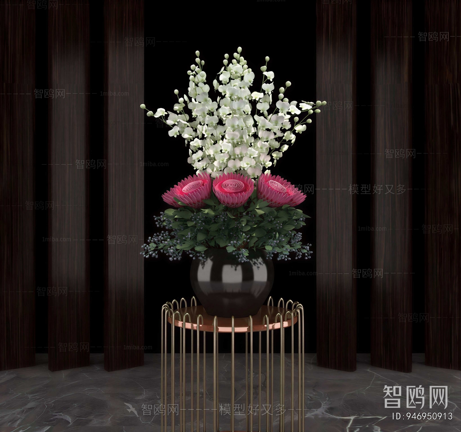 Modern Flower Arrangement
